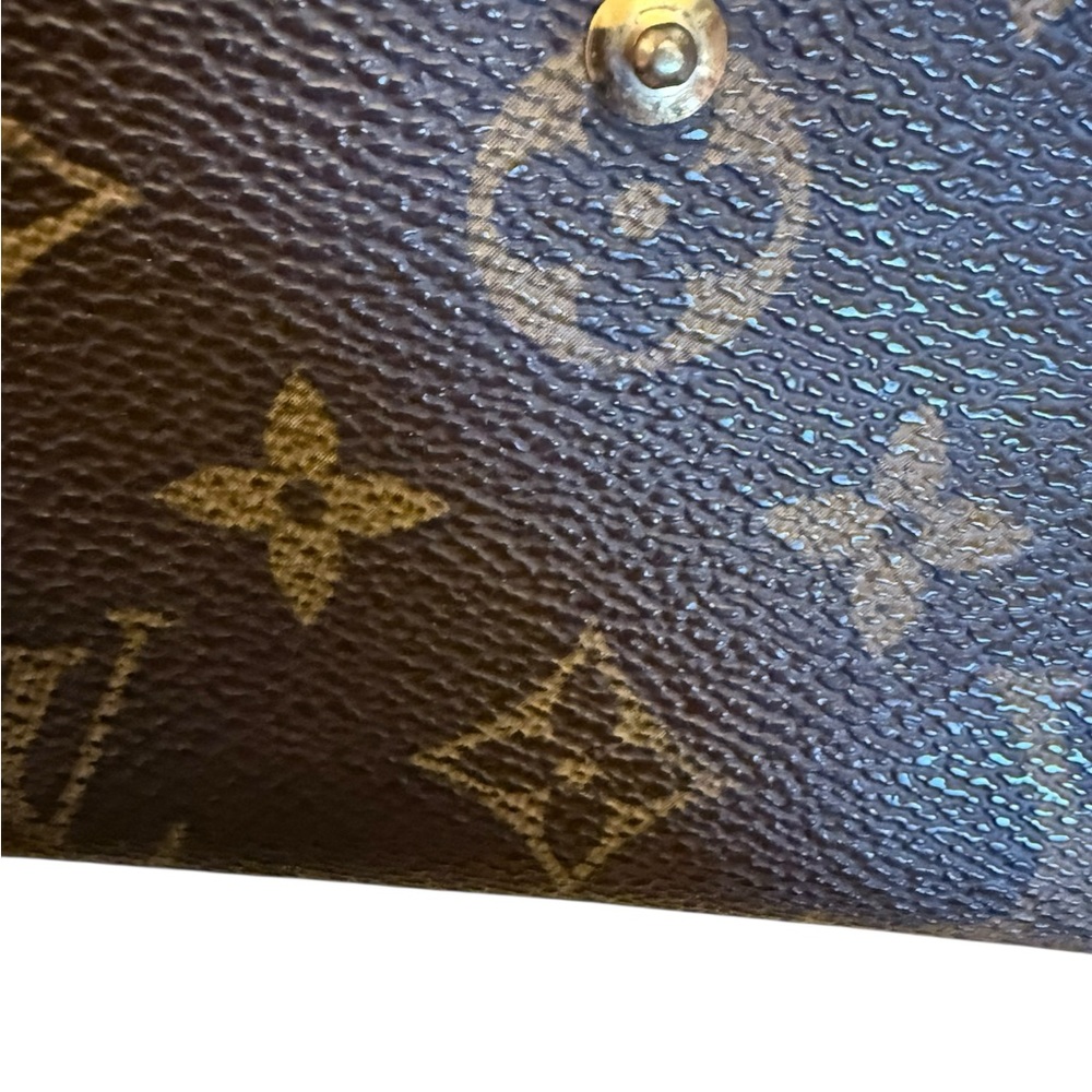 Louis Vuitton Brown Monogram Wallet - Picture 8 of 14